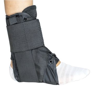Ankle Support Figure-8 Strap / Hook and Loop Closure / Lace-Up Foot - Each, X-Small