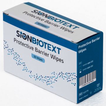 Sion Biotext Barrier Wipes - Replaces AllKare - Box of 50