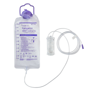 Enteral Feeding Pump Bag Set Kangaroo OMNI™ 1000 mL NonSterile