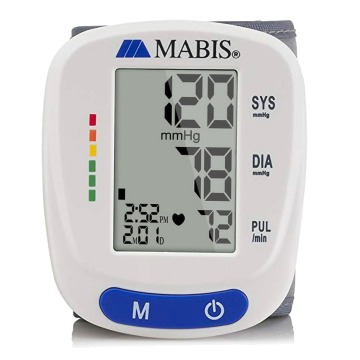 Digital Blood Pressure Monitor MABIS® Adult Cuff Cloth Fabric Cuff 5.3 to 8.5 inches Mobile
