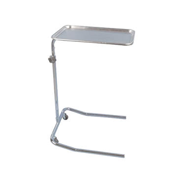 Single Post Mayo Instrument Stand Tray Table by Drive Medical