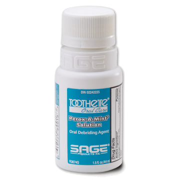 Toothette Perox-A-Mint 1.5% Hydrogen Peroxide Solution