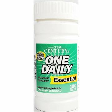 Multivitamin (One Daily Essential) 100 Tablets by 21st Century