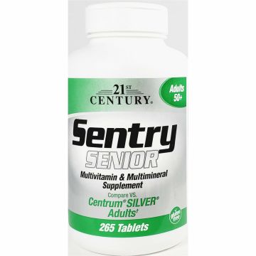 Multivitamin for Seniors (Sentry) 265 Tablets by 21st Century