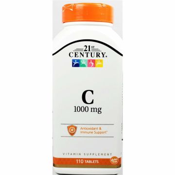 Vitamin C 1000 mg 110 Tablets by 21st Century