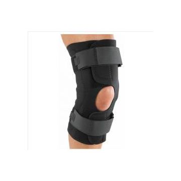 Reddie Hinged Knee Brace Wraparound / Hook and Loop Straps by DJO - 20-1/2 inch to 23 inch Circumference Left or Right Knee