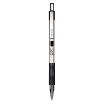 F-301 Retractable Ballpoint - 2 Pack / Black / Extra Bold 1.6mm