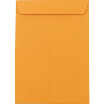 7 1/2 x 10 1/2 Open End Envelopes - Brown Kraft 28lb