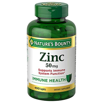 NATURE'S BOUNTY Supplements & Health - Zinc 50mg, 400 Caplets