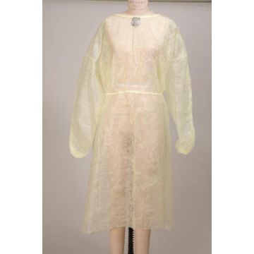 Fluid-Resistant Isolation Gown One Size Fits Most Elastic Cuff by Mckesson - Each