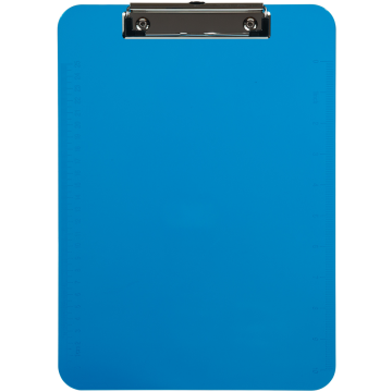 Plastic 9 x 13 Clipboards - Blue