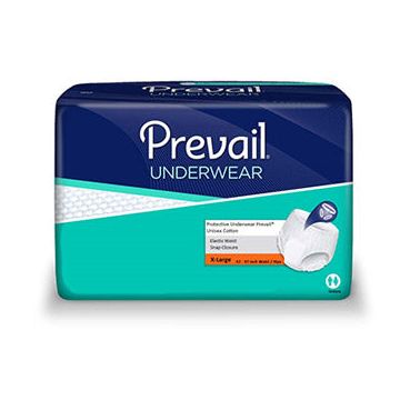 Prevail Protective Diaper Underwear Unisex Cotton X-Large - Singles
