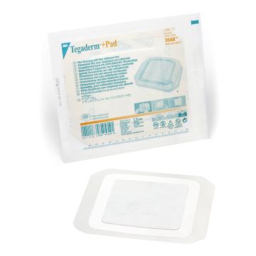 3M™ Tegaderm™ +Pad Film Dressing with Non-Adherent Pad