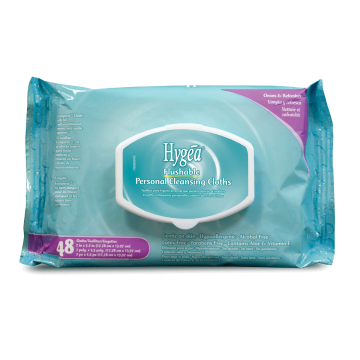PDI Hygea Flushable Personal Cleansing Cloth