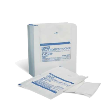 Sponge Dressings, Poly/Rayon Blend 6-Ply by McKesson Brand - Box of 35 - 2 X 2 Inch Square