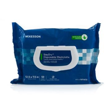 Personal Wipe StayDry Soft Pack Aloe / Vitamin E Scented - Pack of 50