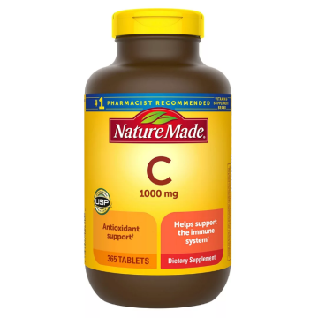 NATURE MADE Supplements & Health - Vitamin C 1000mg, 365 Tablets