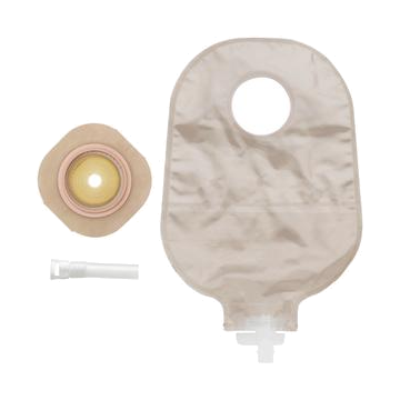 New Image Two-piece Sterile Drainable Colostomy/Ileostomy Kit 3-1/2", Lock N Roll - Box of 5 Kits by Hollister
