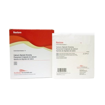 Silver Alginate Dressing Restore by Hollister - 2 X 2 Inch / Each