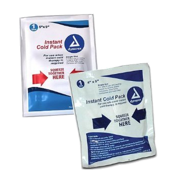 Instant Cold Pack Disposable - Case of 24 by Dynarex - 5 inch x 9 inch