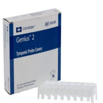 Genius 2 Tympanic Thermometer Probe Cover by Covidien BOX OF 96