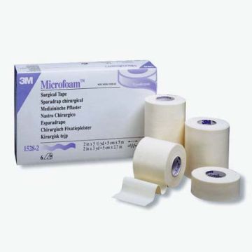 Microfoam Elastic Foam Tape by 3M - 1 Inch X 5-1/2 Yards