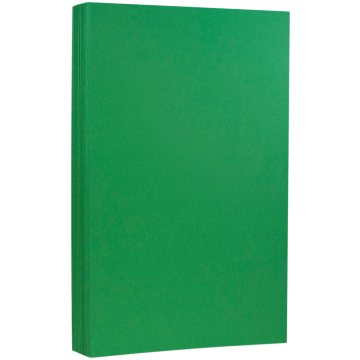 8 1/2 x 14 Cardstock - Holiday Green 65lb