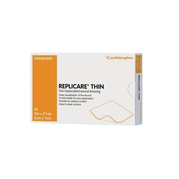 Hydrocolloid Wound Dressing, Waterproof - 2 inch x 2-3/4 inch