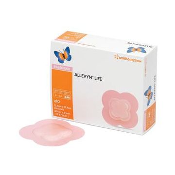 Allevyn Life Foam Dressing by Smith & Nephew - 4 inch x 4 inch