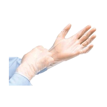 InstaGard Synthetic Vinyl Examination Gloves - Box - Large / Box of 100