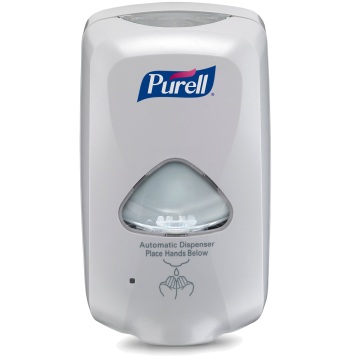 Hand Hygiene Dispenser Purell® TFX™ Dove Gray Plastic Touch Free 1200 mL Wall Mount