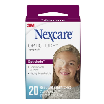 Eye Patch Nexcare Opticlude Regular Adhesive - 1.81 X 2.44 Inch Pediatric / Box-20