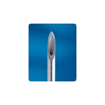 BD PrecisionGlide Hypodermic Needle- Box of 100 - Regular Bevel 23G x 1-1/2"