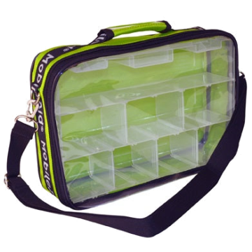 MobileAid OTS Emergency Supplies Clear-View Pouch and Organizer Tray by LifeSecure