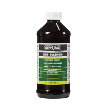 Cold and Cough Relief Geri-Care® 100 mg - 10 mg / 5 mL Strength Syrup 16 oz.