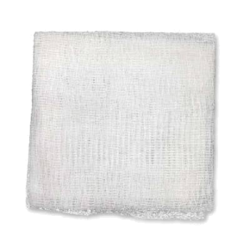 Sponge Dressings 100% Cotton 4-Ply Package of 200 by McKesson - 4 X 4 Inch