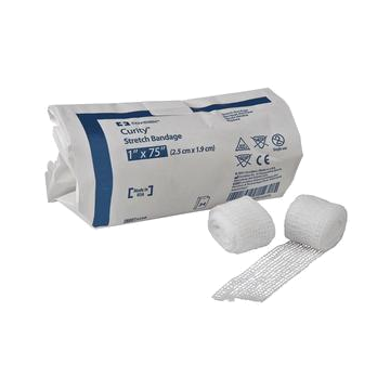 Kendall Conform Sterile Stretch Bandage, Soft Pouch, Low Lint, High Absorbency, Moderate Stretch by Covidien - 1 x 75 Inch / EACH
