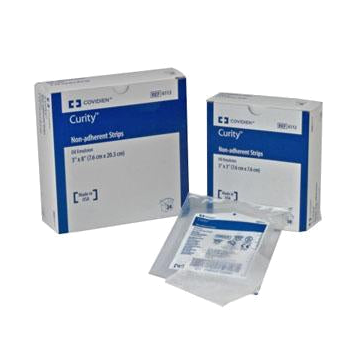 Curity Non-Adhering Oil Emulsion Dressing by Covidien/Kendall - 3 X 3 Inch / Box of 50