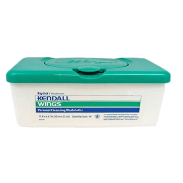 Kendall Wings Adult Wet Wipes 8-7/10" x 11-4/5" by Covidien - Package of 48