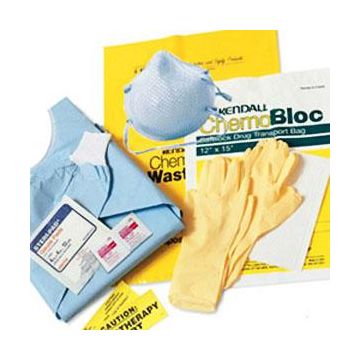 ChemoPlus Chemo Preparation and Administration Kit, with Large Maximum Protection Gown by Covidien