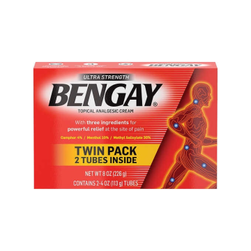 BENGAY Pain Relief - Ultra Strength Pain Relieving Cream, 4oz (Pack of 2)