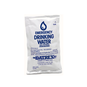 LifeSecure 4 oz Pouch Emergency Drinking Water