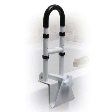 Bathtub Grab Bar White Steel