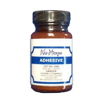 Nu-Hope Adhesive with Applicator Bottle by Nu-Hope Laboratories - 2 Oz.