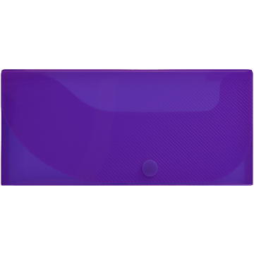 Snap Button Pencil Case - Purple