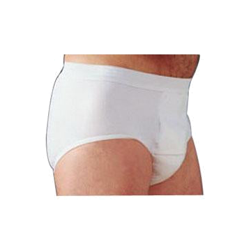 HealthDri Men's Heavy Briefs by Salk Company - Extra-Large, 42 inch to 44 inch Waist