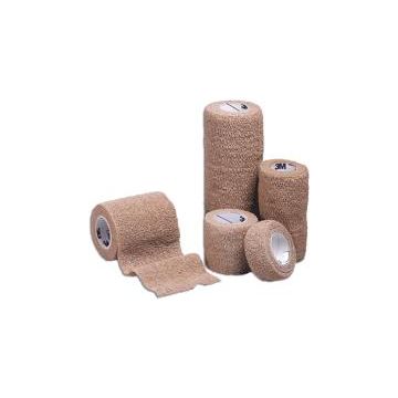 Coban Self-Adherent Wrap with Hand Tear by 3M - 1 Inch x 5 yds.