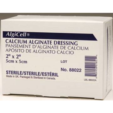 Algicell Calcium Alginate Dressings 2 X 2 Inch Square Calcium Alginate By Derma Sciences - Case of 40