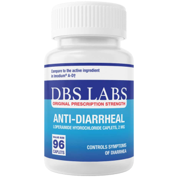DBS LABS Diarrhea Relief - 96 Caplets