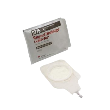Hollister Wound Drainage Collector Transluscent - FlexWear Skin Flat Barrier / Large/Translucent / Each